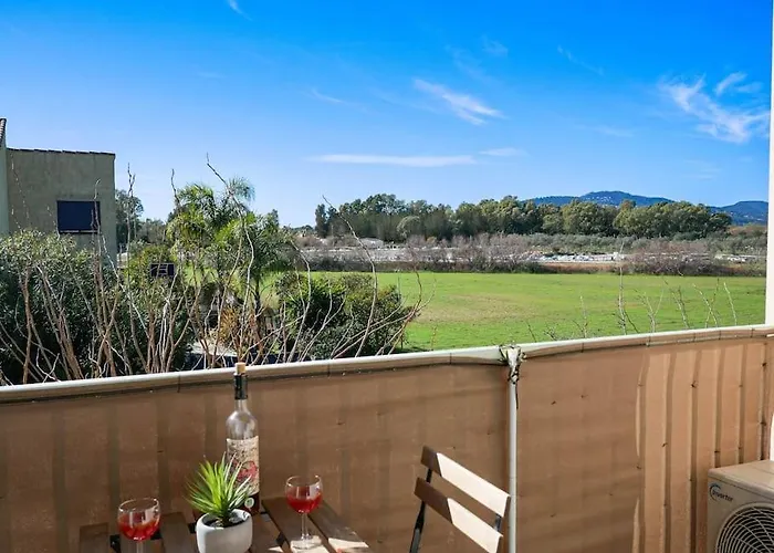 Lejlighed Detente Avec Vue Sur Le Petit Port Hyères